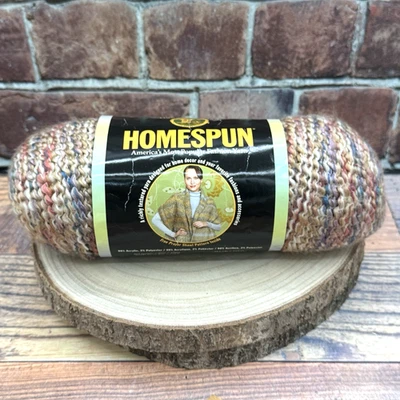 Lion Brand Homespun Yarn, 362 Quartz #5 Bulky 6oz Acrylic/Polyester New Skein - Image 1 of 4