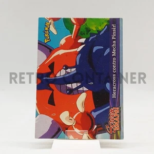 NINTENDO POKEMON TOPPS Trading Cards - Screen Snaps - Heracross contro Pinsir - Picture 1 of 1