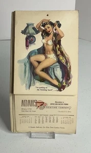 Joyce Ballantyne Pin Up Calendar Lot Of 7 Adams Printing 1950s Advertisements - Picture 1 of 10