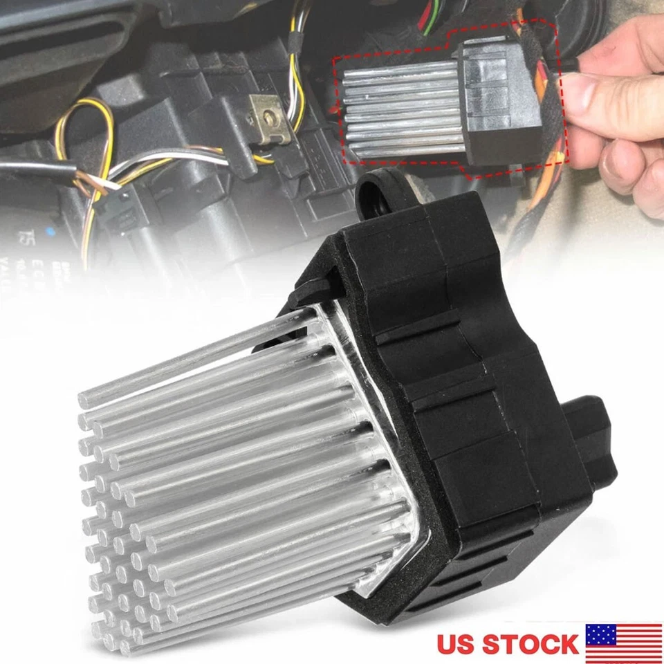 HVAC Blower Motor Resistor Fan Final Stage for BMW E39 E46 E53 X3 64116923204 - Image 1 of 4