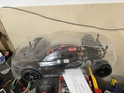 1/8 Lexan Clear RC Car GT Body Shell for HONDA NSX GT3   with 360mm wheel base - Image 1 of 2