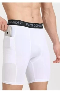 HYCOPROT KOMPRESSIONSHOSE SPANDEX SPORT SPORT LEISTUNG SCHWARZ XL 2er PACK - Bild 1 von 3