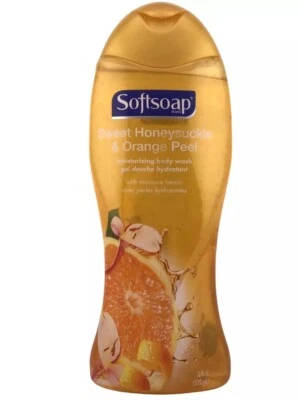 Softsoap Sweet Honeysuckle & Orange Peel Moisturizing Body Wash 18 fl oz/532 mL - Image 1 of 2