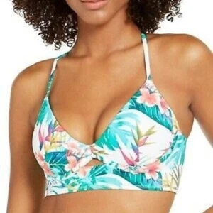 Sundazed Women's Hot Tropics Printed Jenna swim Bra. 34 D - Picture 1 of 10