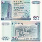 Hong Kong 20 Dollars 1997 P 329c UNC