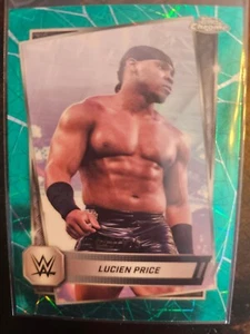 2025 Topps Chrome Lucien Price Teal Lazer Refractor #161 043/175 - Picture 1 of 2