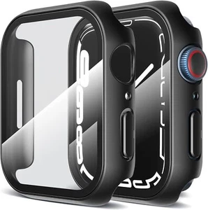[2 Pack Compatible con Apple Watch Series 9/8/7 45mm Funda, Ultra Delgada PC - Imagen 1 de 6