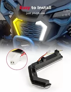 For Honda Talon 1000 2022-2024 Front Grille Accent Lights LED Fang Lights - Picture 1 of 17