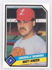 1989 Louisville Redbirds-TCMA Minor League Baseball Card#07-Matt Kinzer