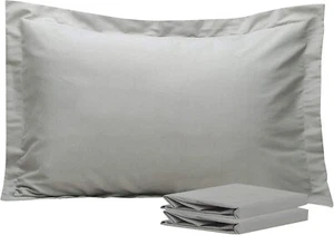 2 Pack 20x26 Pillow Shams Brushed Microfiber Super Soft Wrinkle Fade Stain - Picture 1 of 6