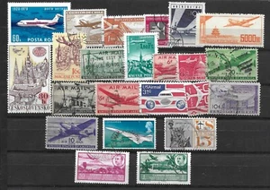 D72  AVIATION, PLANES, AIRCRAFT  LOT OF STAMPS - Picture 1 of 1