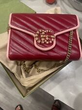 Exclusive Limited Edition Gucci Marmont sling Leather Quilted Bag