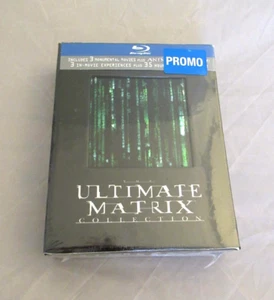 Ultimate Matrix Blue-Ray Disc Promotional Set 35 Hr Bonus Material Sealed - Imagen 1 de 3