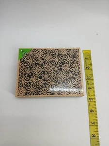 Hero Arts S5473 Daisy Reverse Pattern 2011 (PreOwned) 6" X 4.5" - Picture 1 of 6