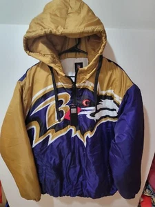 XL  BRAND NEW Baltimore Ravens COAT jacket NFL Forever Collectibles FOCO starter - Picture 1 of 6
