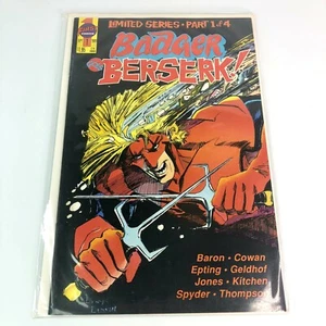 Badger Goes Berserk #1 - First Comics 1989 -  Mike Baron - Denys Cowan - Picture 1 of 7