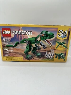 LEGO Creator Poderoso Dinosaurio Juguete 31058 3 en 1 T-Rex/Triceratops/Juguete Pterodáctilo Foto 1 de 4