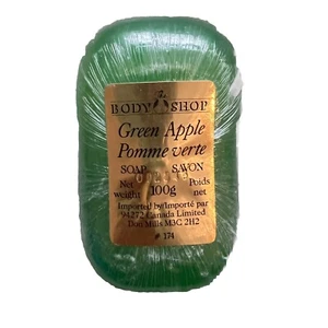 THE BODY SHOP GREEN APPLE SOAP 3.5 OZ / 100g NEW SEALED DISCONTINUED - Picture 1 of 2