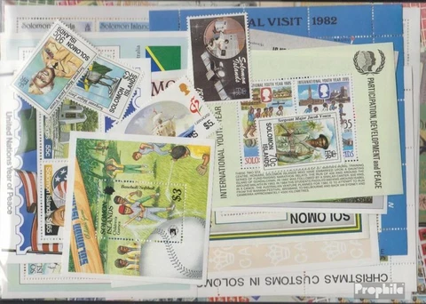 Solomon islands Stamps 500 different stamps Cover
