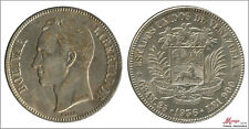 Wenezuela 5 boliwarów 1936 / Simon Bolivar / 25 rozm. srebro EBC Sc Y00024.2