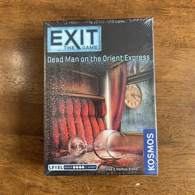Exit the Game: Dead Man on The Orient Express (2018, Kosmos) Factory Sealed NEW! - Image 1 of 4