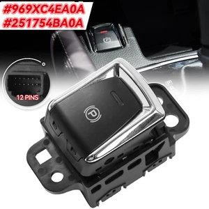 Electronic Hand Brake Switch For Nissan Qashqai X-Trail 251754BA0A 969XC4EA0A - Picture 1 of 7