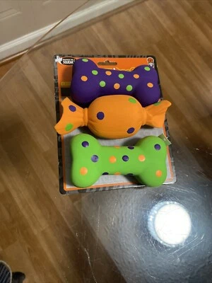 Multipet - Candy 🍬4.5” - Set Of Three - Latex Squeaky Dog Toy - Image 1 of 4