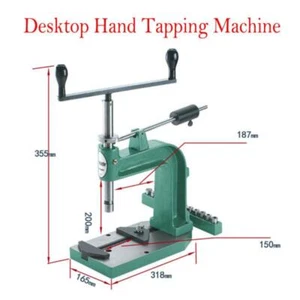 NUEVO Grifo y troqueles de hierro fundido para máquina de roscado manual de precisión - Imagen 1 de 11