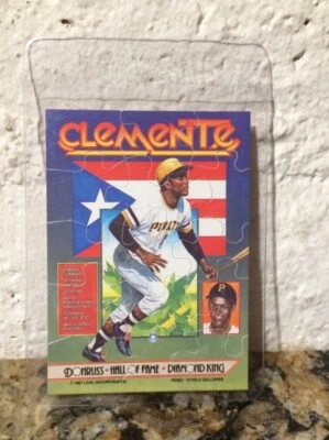 Tarjeta de béisbol 1987 Roberto Clemente Leaf-Donruss mini rompecabezas piratas de la corte como nueva 🔥 Foto 1 de 4