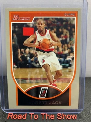 Tarjeta de baloncesto Bowman Silver Trail Blazers 2007-08 #83 Jarrett Jack/199 Foto 1 de 2