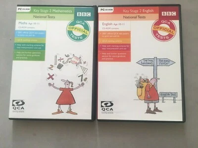 QTY3 Key Stage Maths Science English National Tests PC CD-ROM Ages 10 11 QCA BBC - Image 1 of 4