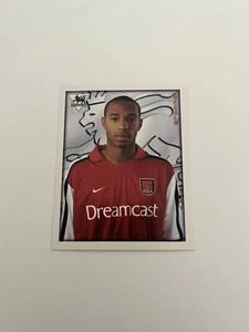 Merlin Thierry Henry PL 2001 Premier League Arsenal Fußball Sticker - Bild 1 von 2