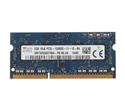 2 GB 2GB DDR3L 1600MHz 1Rx8 PC3L-12800 SODIMM Laptop Memory RAM 1.35V PC12800 2G - Image 1 of 4