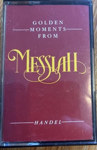 1992 CASSETTE TAPE - GOLDEN MOMENTS FROM MESSIAH HANDEL - ROYAL CHORAL SOCIETY - Picture 1 of 1