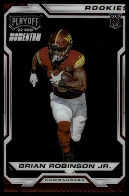 2022 Panini Chronicles Brian Robinson Jr. #PMR-25 Playoff Momentum Rookies - Image 1 of 2