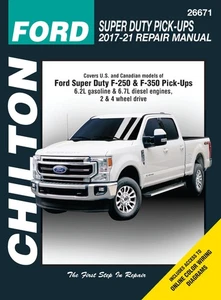 Chilton Ford Super Duty Pick-Ups (2017-2021) Repair Manual, Full Color, Step-... - Picture 1 of 9