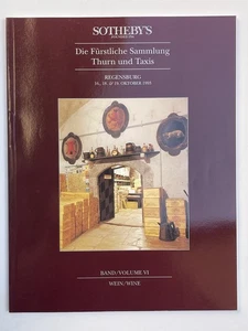 Sotheby's, Sotheby's Fürstliche Sammlung Thurn und Taxis, Thurn und Taxis - Bild 1 von 1