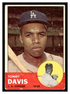 1963 Topps Baseball #310 Tommy Davis 63TBB-03 - Picture 1 of 2