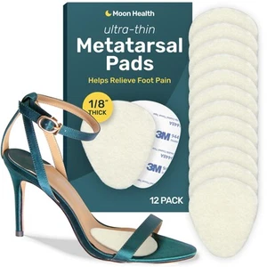 Ultra Thin Metatarsal Pads Women and Men, Foot Pads, Ball of Foot Cushions fo... - Picture 1 of 5