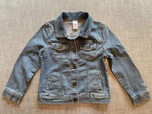 NEW w/o Tag Carter's Kids Denim Jean Jacket Size 5 Long Sleeve Button Up - Picture 1 of 7