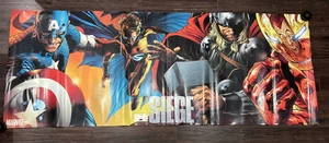 LIFE SIZE Marvel Siege Poster Superhero Lineup - Picture 1 of 1