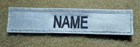 Nametape Namensstreifen Namensband mit Wunschtext Stickerei Reflekt. Band