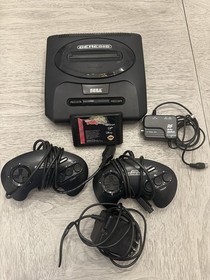Sega MK-1631 Genesis 1 Console System with Wires, Two Controllers and game- READ