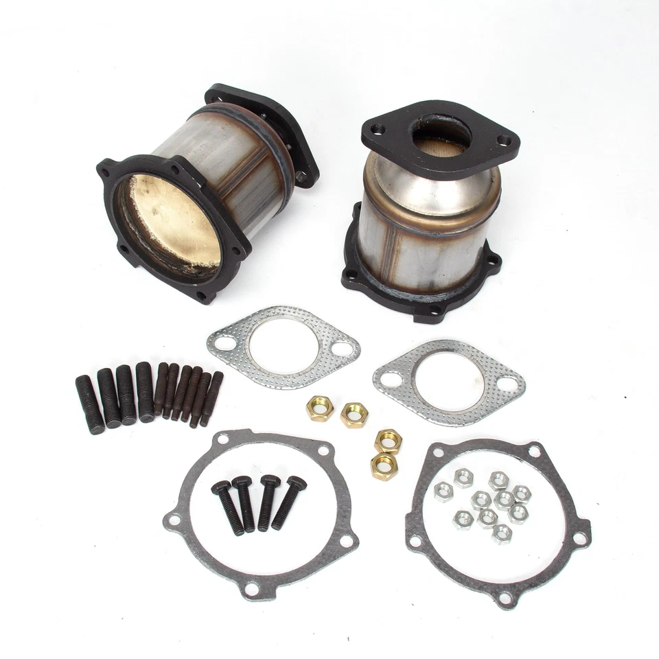 Convertidor catalítico delantero BANK1 y 2 apto para Kia Sedona 3,5 L 2002 2003 2004 2005 Foto 1 de 4