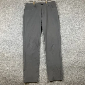 Vuori Meta Pants Mens 32x32 Chino Stretch Performance Golf Active Gray V430 - Picture 1 of 9