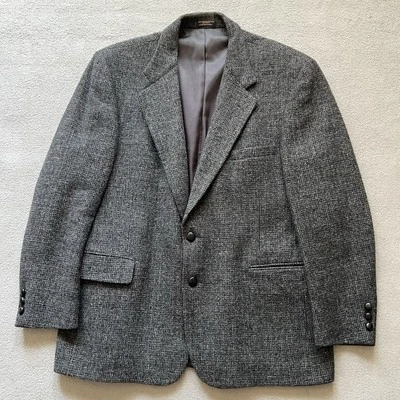 Blazer Harris Tweed 48R Lana Lujo De Colección EE. UU. Escocia Chaqueta Traje Abrigo Deportivo Foto 1 de 4
