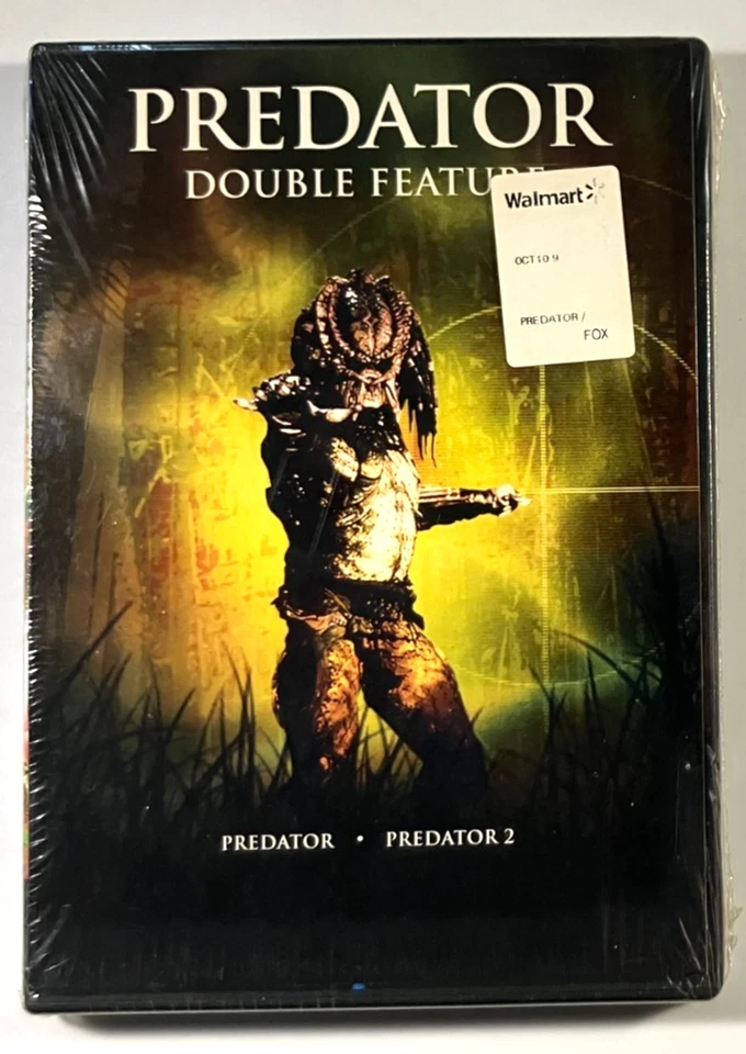 Predator 1 & 2 Double Feature DVD 2010 Arnold Schwarzenegger Sealed New Rare! - Image 1 of 4
