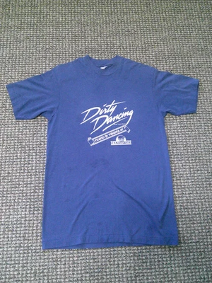 True Vtg 80's 1987 Dirty Dancing Filmed in Virginia T Shirt Size Med - Image 1 of 4