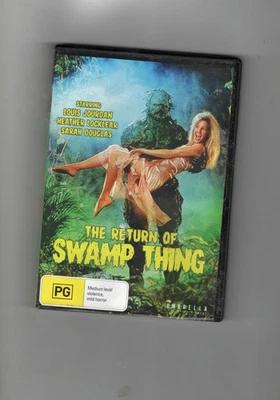 THE RETURN OF SWAMP THING DVD LOUIS JORDAN & HEATHER LOCKLEAR 1989 - image 1 of 2