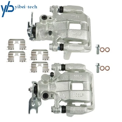 2Pcs Rear Brake Calipers For Acura TSX 2008-2012 Honda Accord 2.4L w/ Bracket - Image 1 of 4